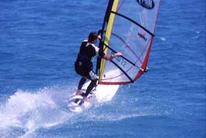 Halse windsurfen